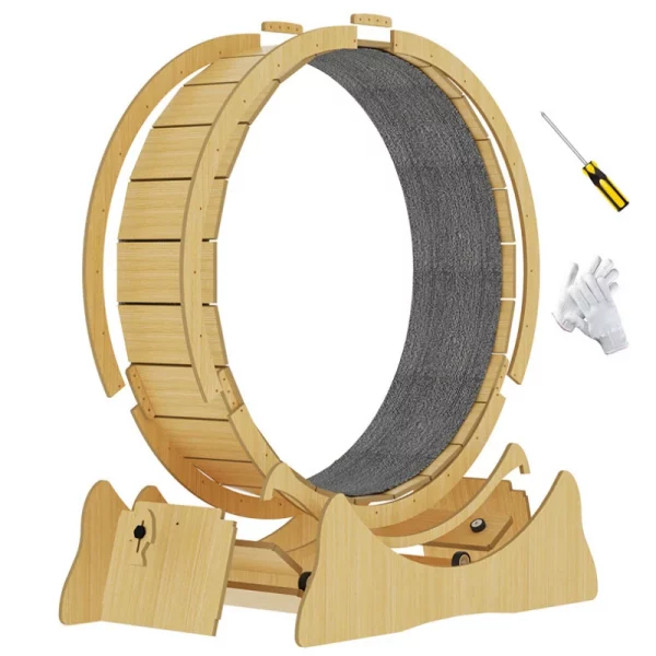 Roue d'Exercice pour griffes Chat